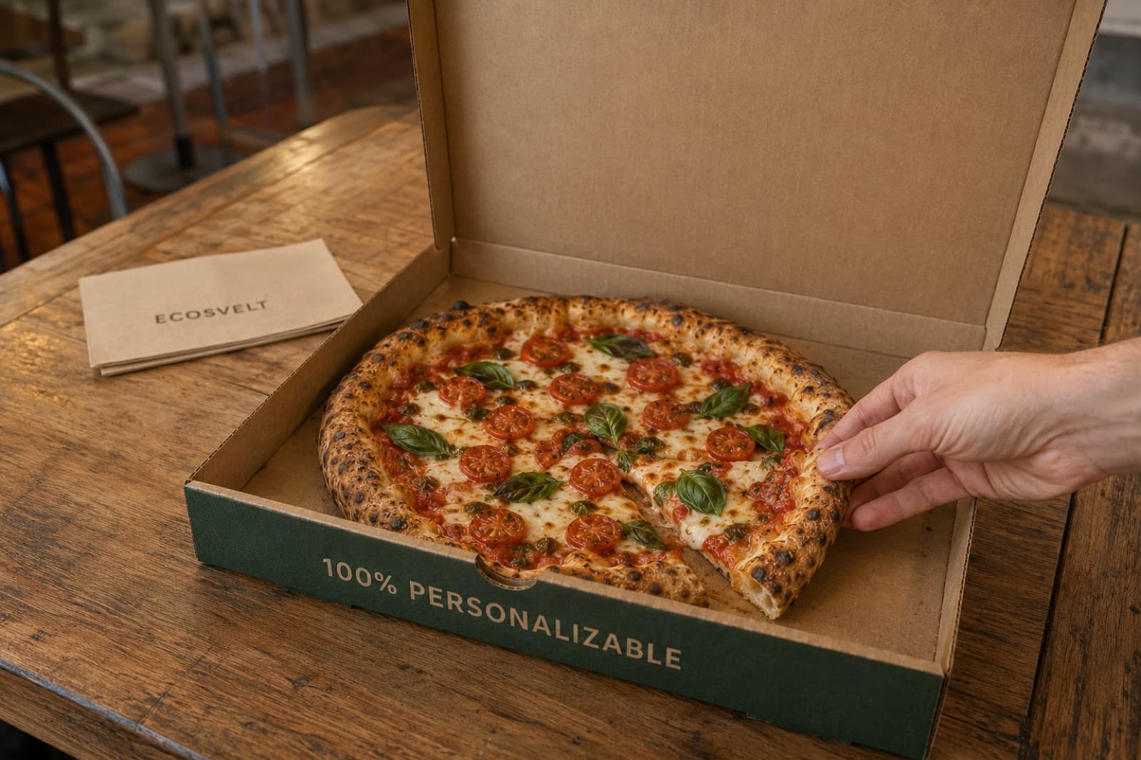 Cajas de pizza personalizadas