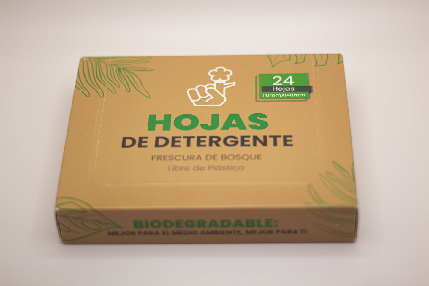 Detergente En Hojas Biodegradables (24 unidades)