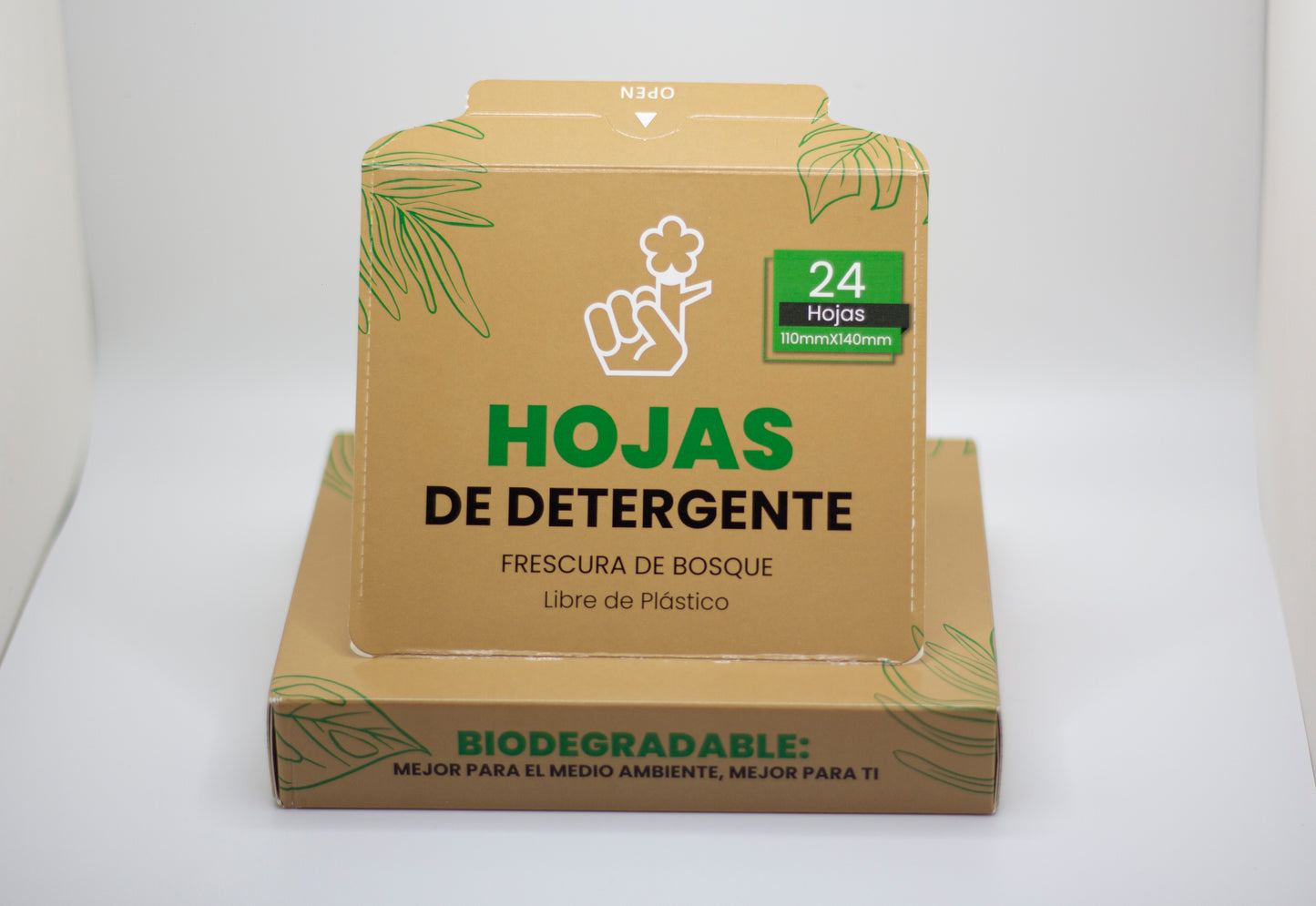 Detergente En Hojas Biodegradables (24 unidades)