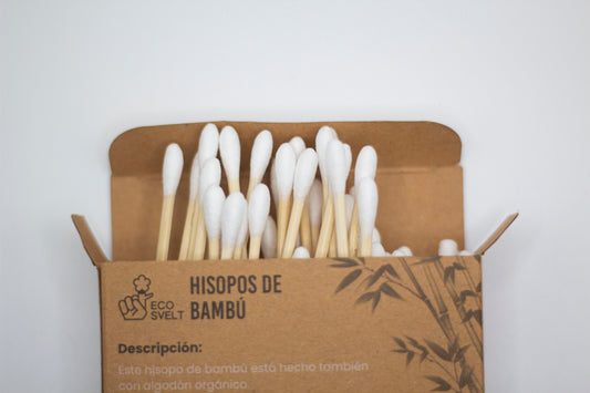 Hisopos de Bambú (2 Pack)